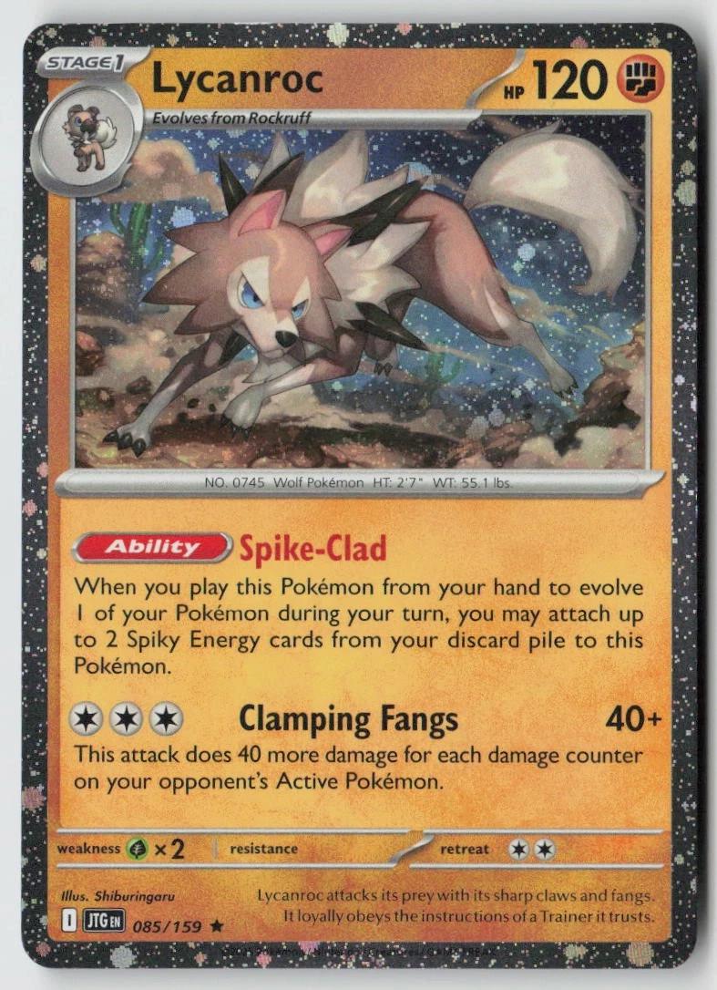 Journey Together Lycanroc [Cosmos-Holo] Pokémon card